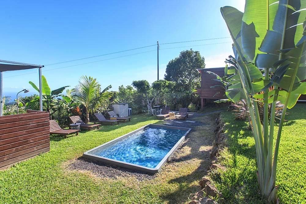 L'Escapade Creole Jacuzzi Privatif Bungalow Bananier Saint-Joseph Buitenkant foto
