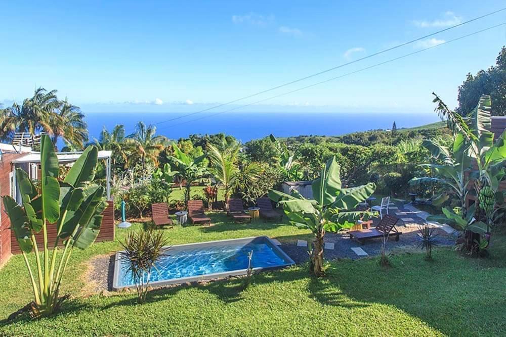 L'Escapade Creole Jacuzzi Privatif Bungalow Bananier Saint-Joseph Buitenkant foto