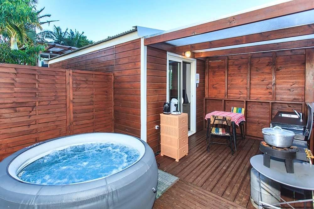 L'Escapade Creole Jacuzzi Privatif Bungalow Bananier Saint-Joseph Buitenkant foto