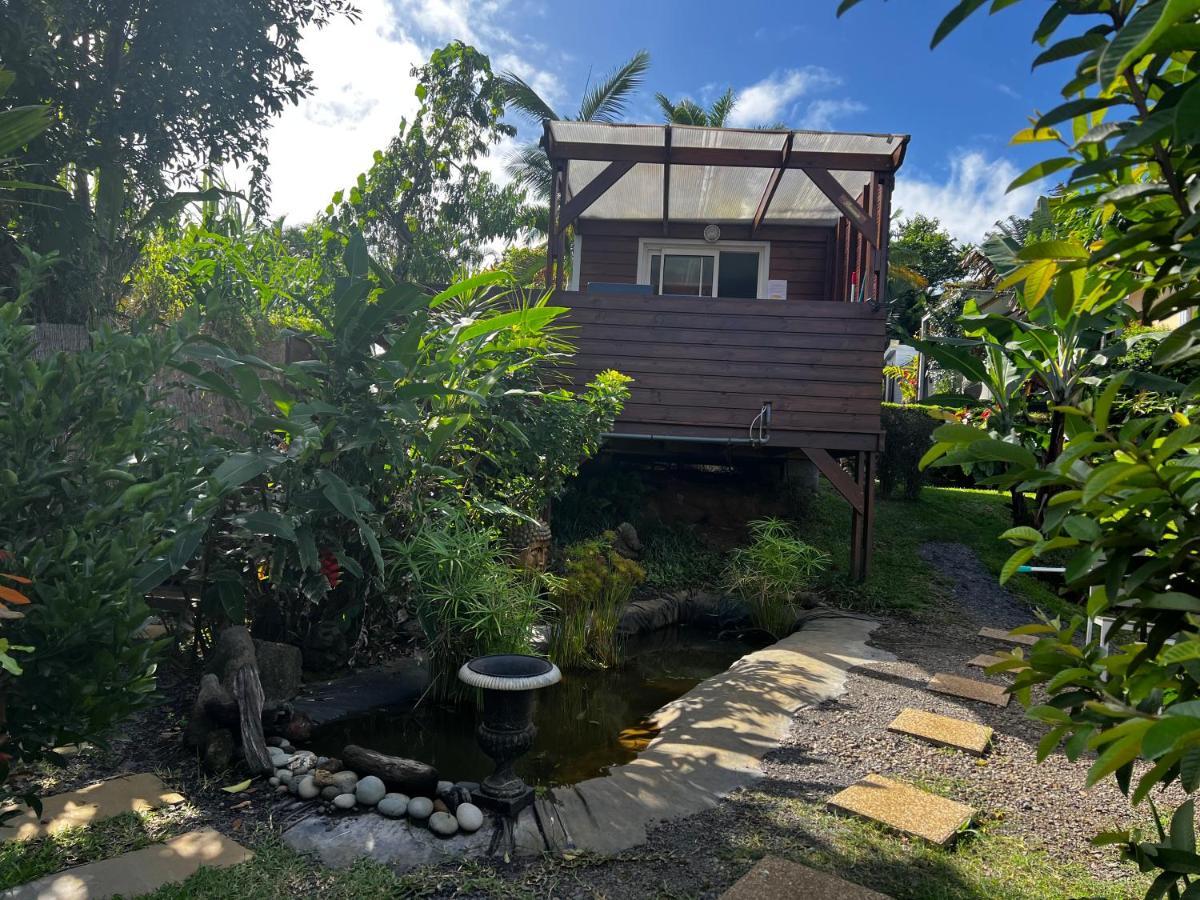 L'Escapade Creole Jacuzzi Privatif Bungalow Bananier Saint-Joseph Buitenkant foto